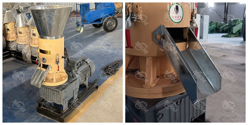 home-made Sawdust Wood pelletizer machine home-made Sawdust Wood pelletizer machine