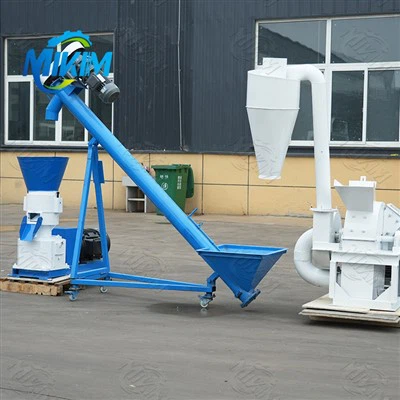 Пресова линия за пелети от биомаса