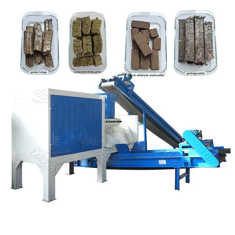 Wood Chip Briquette Machine